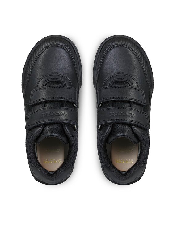 Geox Sneakersy Geox J Poseido Boy J02BCA 043ME C9999 S Čierna