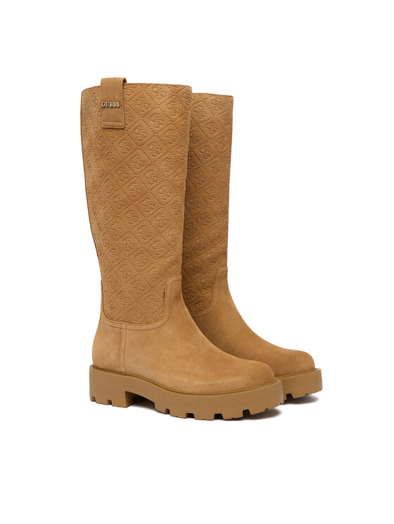 Guess Kozaki Guess FLFL2Y SUE11 Brązowy jasny