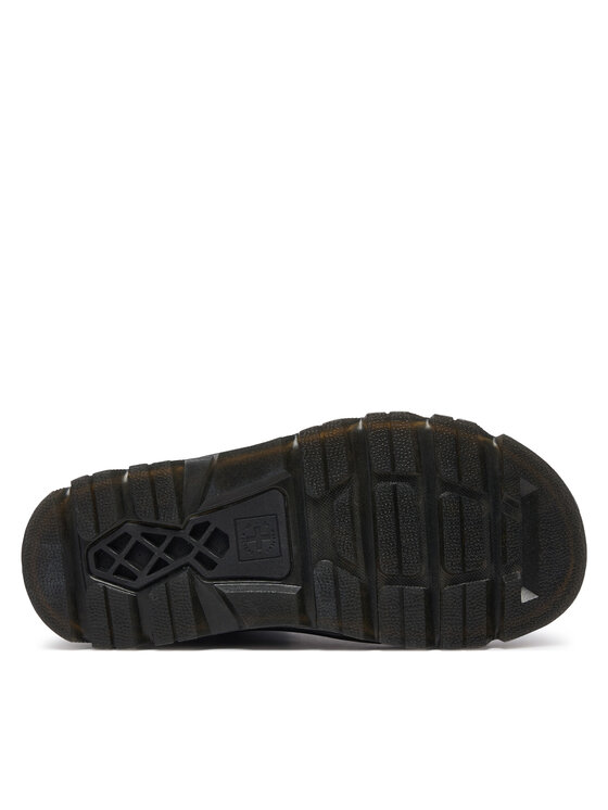 Dr. Martens Botine Dr. Martens Zebzag Laceless Black Wyoming DM42653001 Negru