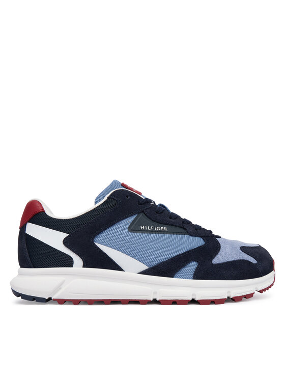 Tommy Hilfiger Sneakersy Tommy Hilfiger Outdoor Runner FM0FM05945 Modrá