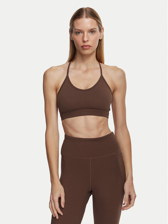 Reebok Reebok Спортивний бюстгальтер Reebok X Ewa Chodakowska Emma RK25974CCW Коричневий