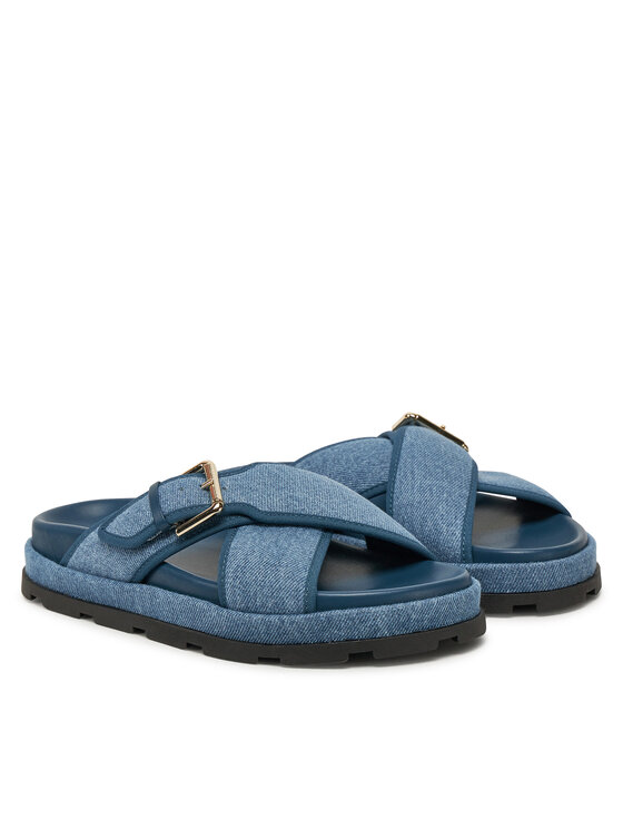Pollini Шльопанці Pollini SA28094G1MTQ0707 Cиній