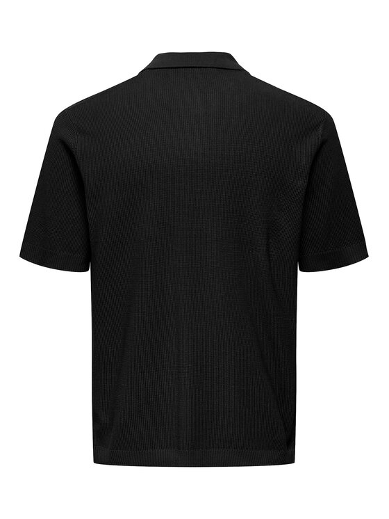 Only & Sons Only & Sons Polo Tony 22033571 Negro Regular Fit