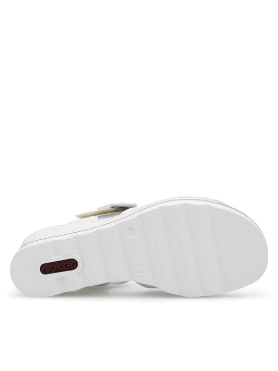 Rieker Sandali Rieker 67463-80 Bela