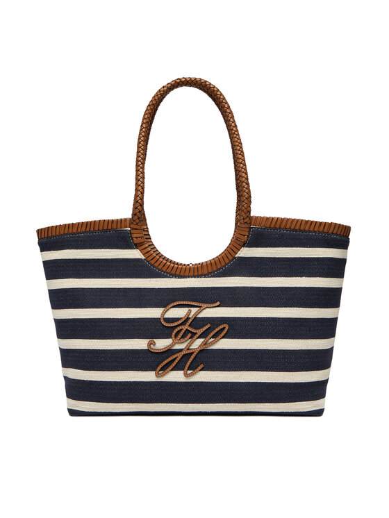 Tommy Hilfiger Ročna torba Tommy Hilfiger AW0AW18400 Mornarsko modra