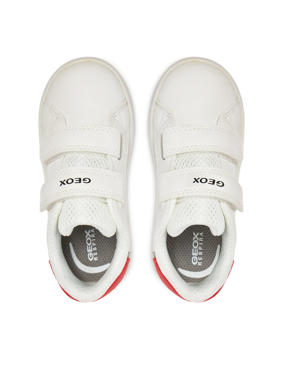 Geox Sneakers Geox B Eclyper Boy B365LA 000BC C0050 Alb