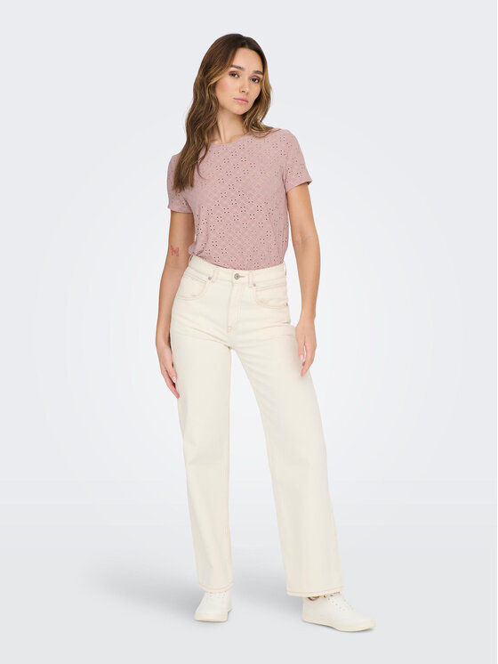 JDY JDY Футболка 15158450 Фіолетовий Regular Fit