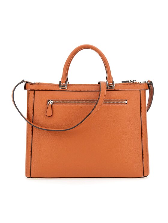 Дамска чанта Guess Eco Angy (EVG) HWEVG8 96523 Кафяв | Obuvki.bg