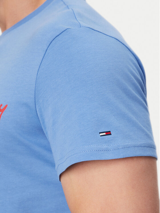 Tommy Jeans Tommy Jeans Camiseta DM0DM22538 Azul Slim Fit