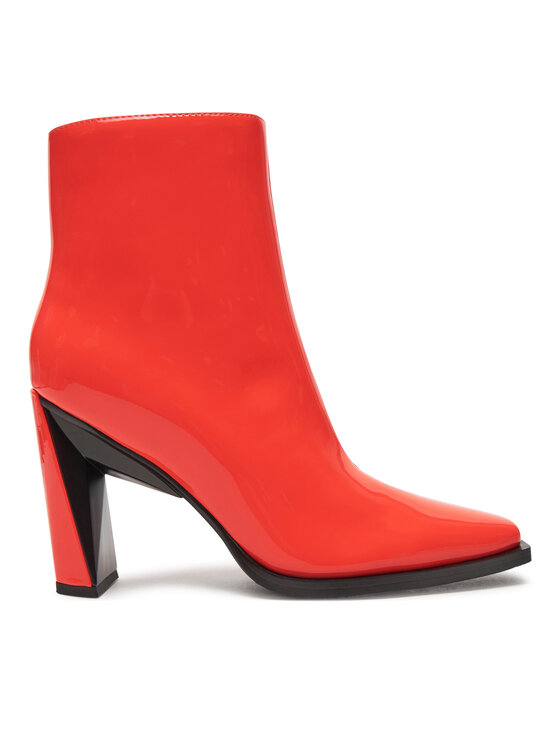 United Nude Polokozačky United Nude Poly Bootie Hi 108635703 Červená
