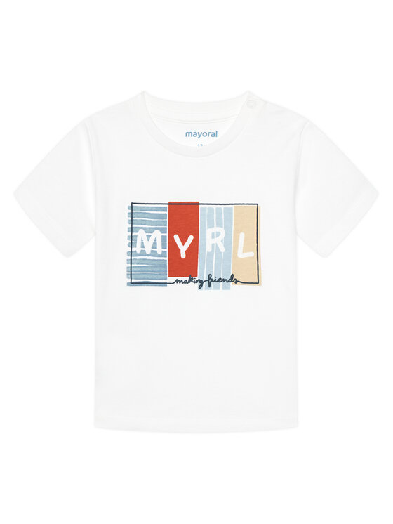 Mayoral Mayoral Комплект футболок 1060 Кольоровий Regular Fit