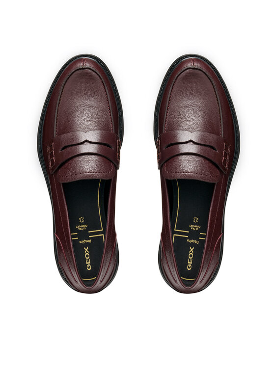 Geox Mokasíny Geox D Walk Pleasure D36TGF 00081 C7011 Bordó