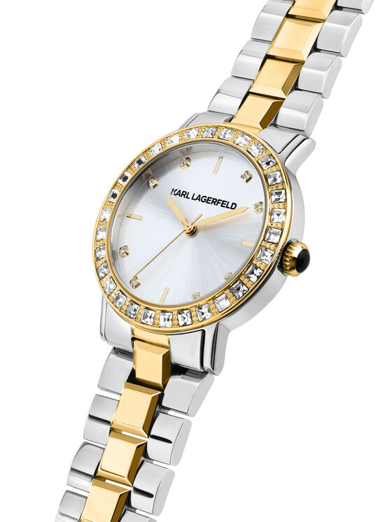 KARL LAGERFELD Hodinky KARL LAGERFELD R0553100509 Stříbrná
