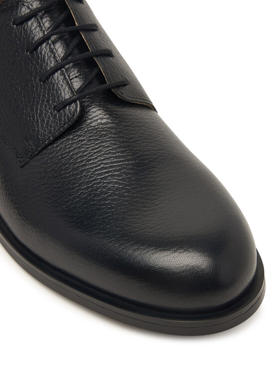 Calvin Klein Poltopánky Calvin Klein Ess Rubber Derby HM0HM02268 Čierna