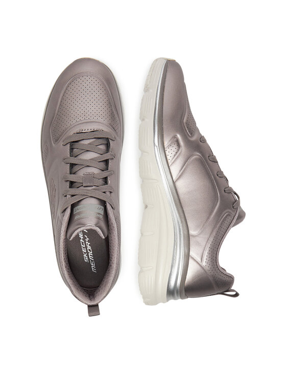 Skechers Snīkeri Skechers FASHION FIT - GLOW UP 149749 PEW Sudraba