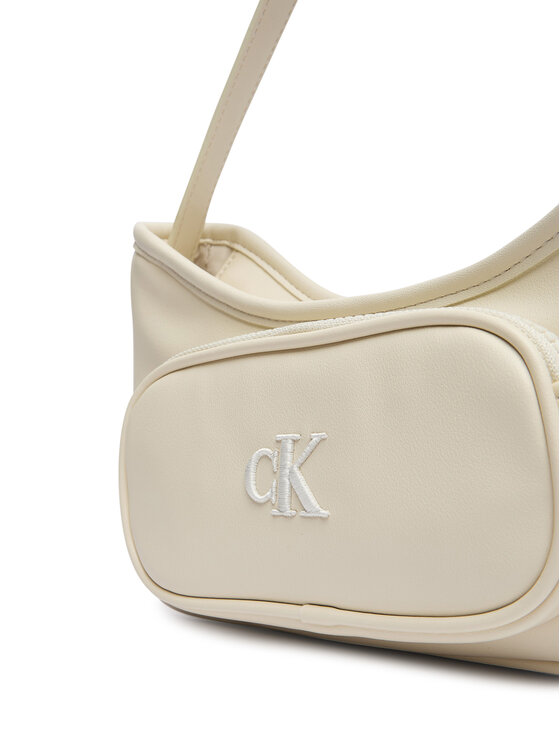 Calvin Klein Jeans Τσάντα Calvin Klein Jeans Ck Shoulder Bag IU0IU00757 Μπεζ