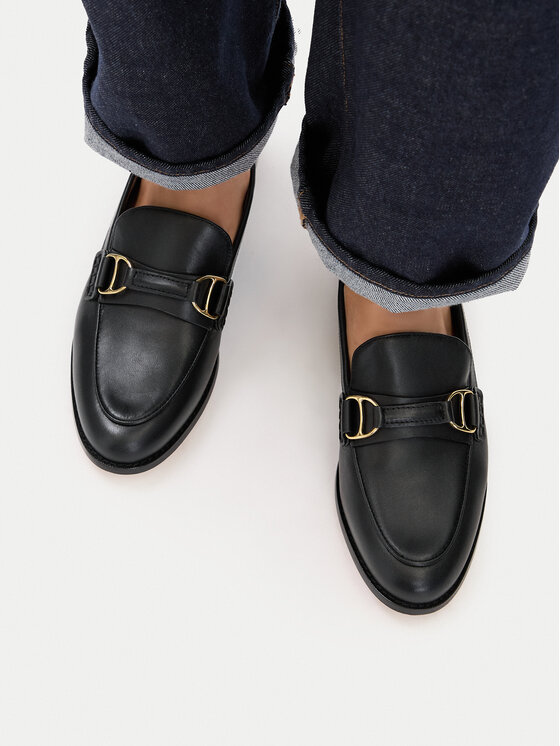 LAUREN RALPH LAUREN Loafersy LAUREN RALPH LAUREN 802P02121001 Czarny