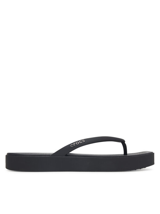 Crocs В'єтнамки Crocs Miami Square Flatform Flip 214161 Чорний