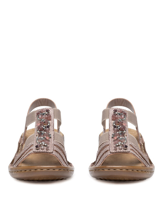Rieker Sandali Rieker 60818-31 Rosa