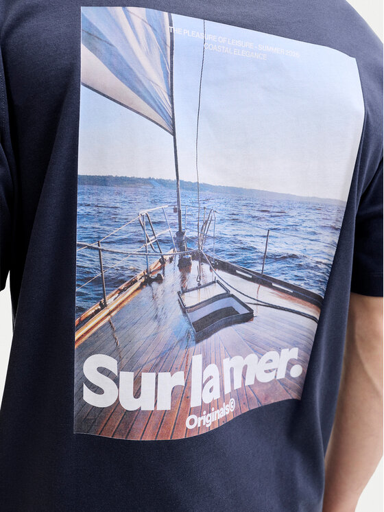 Jack & Jones Jack & Jones Camiseta Riviera 12295161 Azul marino Relaxed Fit