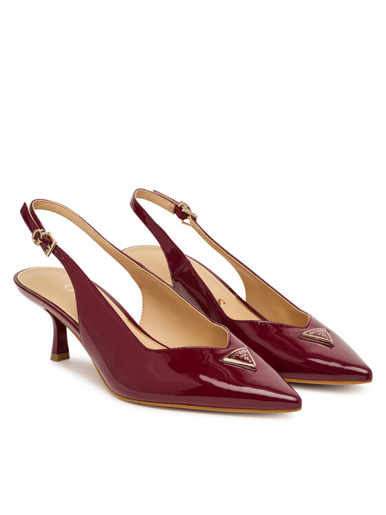 Guess Туфлі Guess FLTYNN PAF05 Бордовий