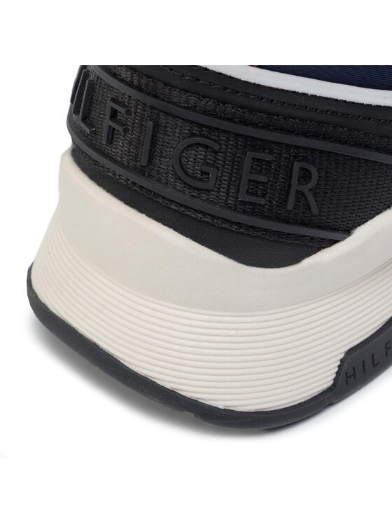 Tommy Hilfiger Snīkeri Tommy Hilfiger Sporty Chunky Sneaker FW0FW04294 Tumši zils