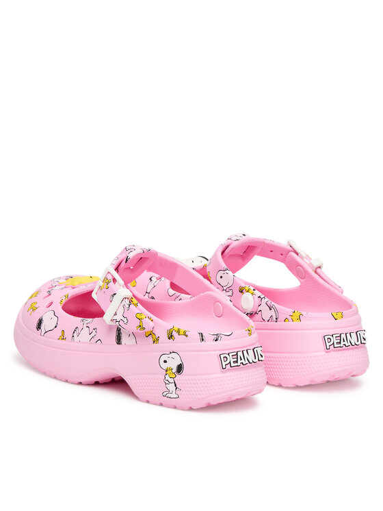 Crocs Şlapi Crocs Peanuts Mary Jane Clog 211130 Roz