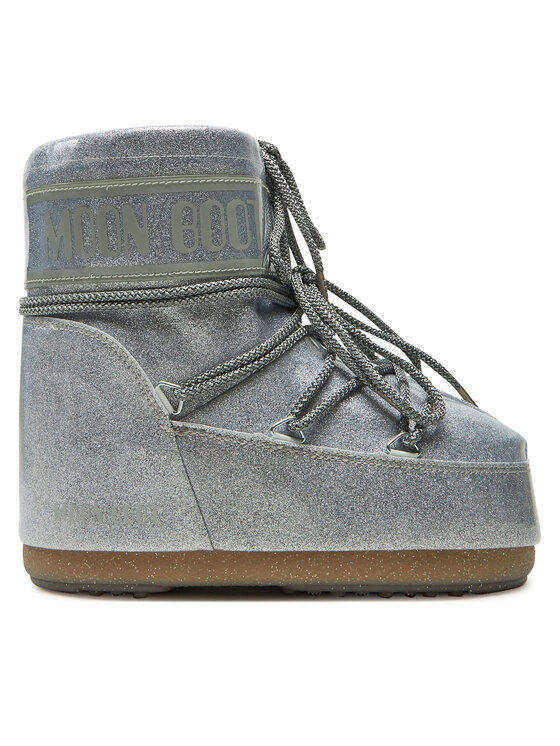 Moon Boot Снігоходи Moon Boot Icon Low Glitter 80D1409440 Срібний