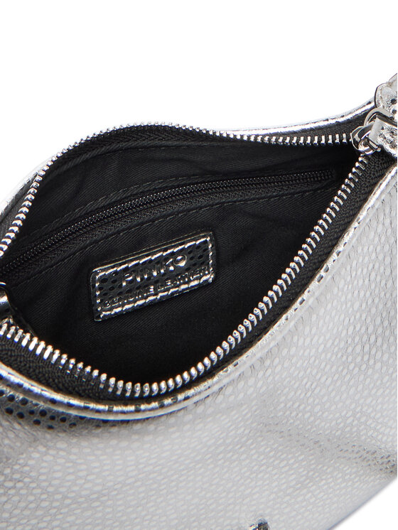PINKO Borsetta PINKO Half Moon Baby C + Manico Al 25-26 PLTT 105913 A2WD Argento
