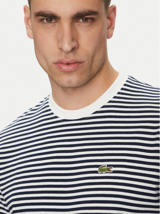 Lacoste Lacoste Футболка TH9749 Cиній Regular Fit