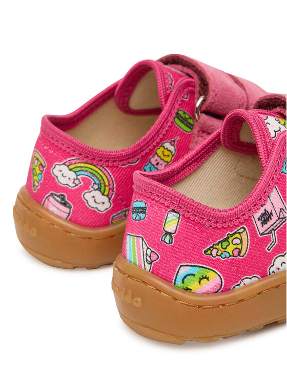 Froddo Тапочки Froddo Barefoot Canvas G1700440-10 M Рожевий