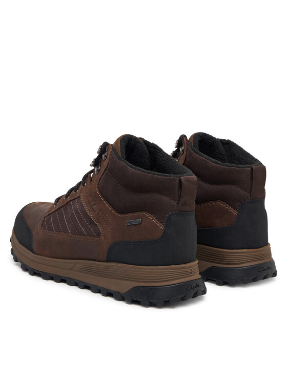 Clarks Šnurovacia obuv Clarks ATL TrekHi GTX GORE-TEX 26184482 Hnedá