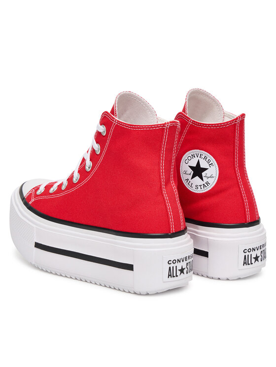 Converse Sportbačiai Converse Chuck Taylor All Star Lift Double Stack A15542C Raudona