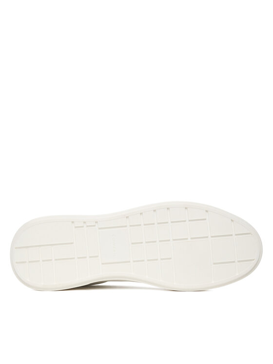 Calvin Klein Sneakersy Calvin Klein Chunky Cupsole Laceup Clean Lth HM0HM02239 Biały