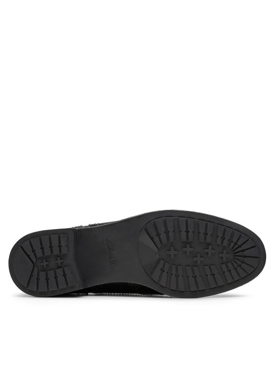 Clarks Оксфорди Clarks Havisham Oak 26178710 Чорний
