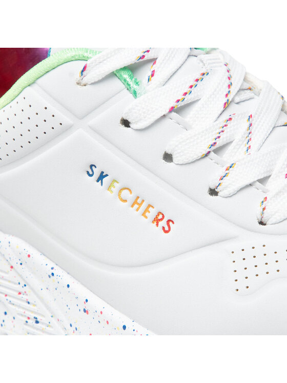Skechers Sneakersy Skechers Rainbow Speckle 310456L/WMLT Bílá