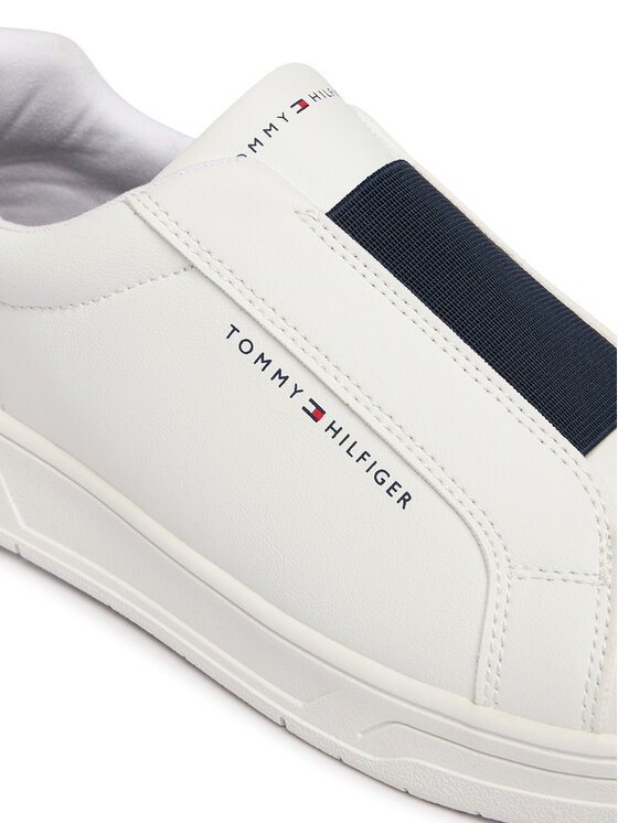Tommy Hilfiger Sneakersy Tommy Hilfiger Low Cut Sneaker T3X9-34359-1355 S Biały