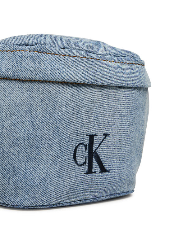 Calvin Klein Jostas soma Calvin Klein Ckj Denim Waistbag LV04G3149G Gaiši zila