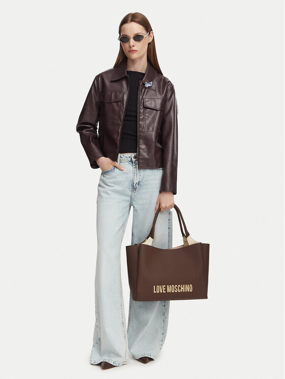 LOVE MOSCHINO Geantă LOVE MOSCHINO JC4107PP1PKD0300 Maro