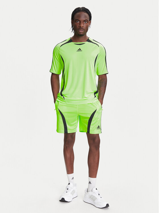 adidas adidas T-Shirt Teamgeist adicolor JX1538 Grün Loose Fit