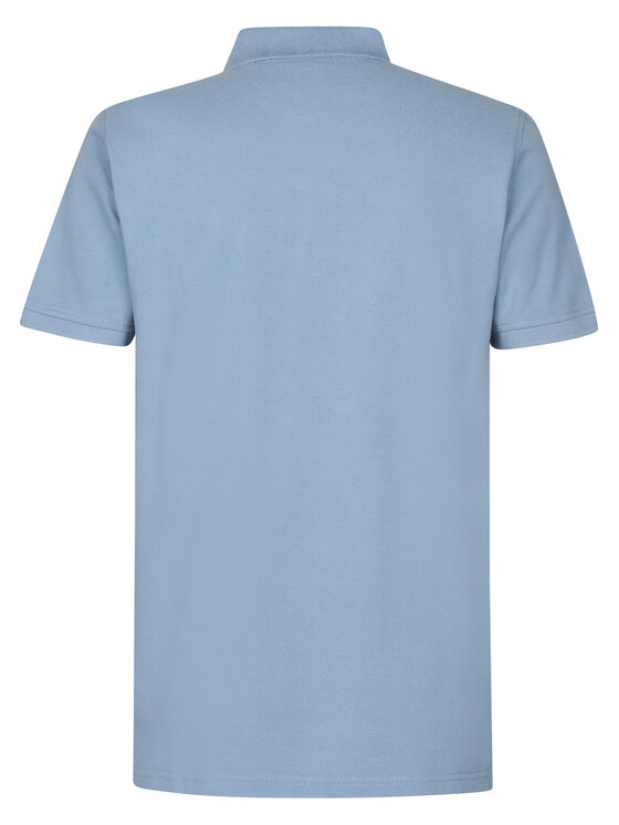 Petrol Industries Petrol Industries Polo M-ROS-POL002 Celeste Regular Fit