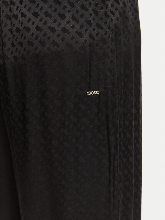 BOSS BOSS Pantalones de pijama 50570988 Negro Relaxed Fit