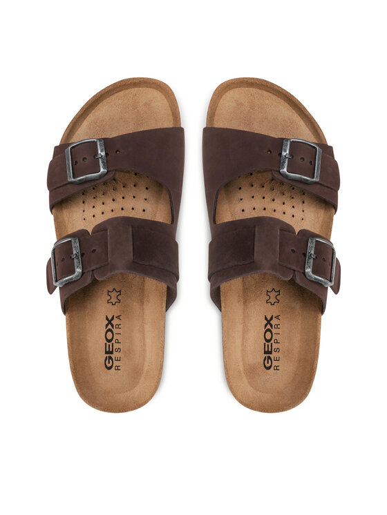 Geox Şlapi Geox U Sandal Ghita B U159VB 00032 C6024 Maro