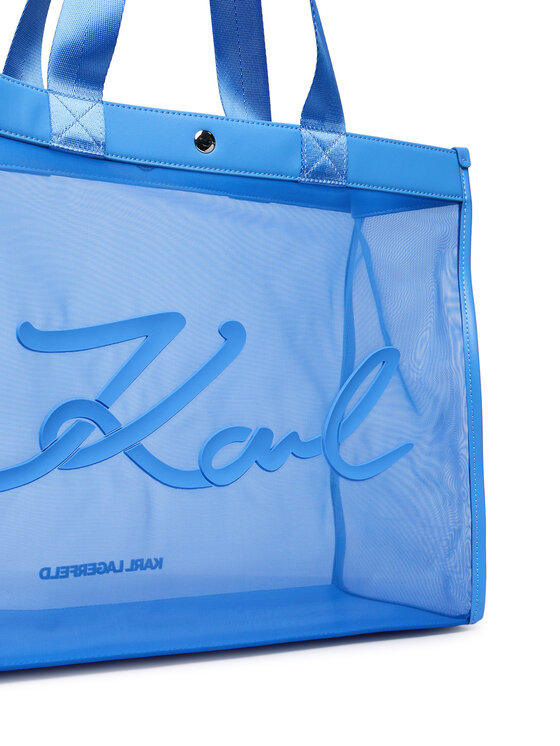 KARL LAGERFELD Torebka KARL LAGERFELD B2W46070 Niebieski