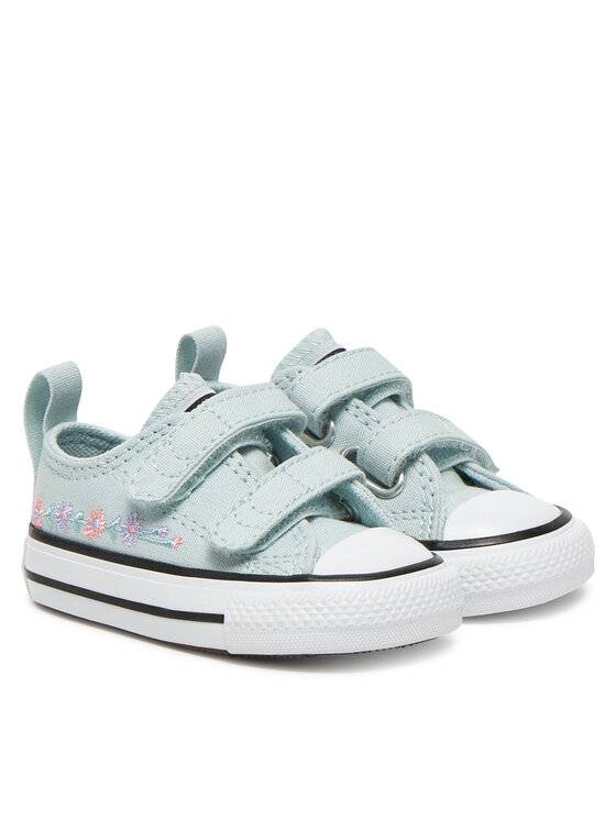 Converse Plátenky Converse Chuck Taylor All Star Florals A11785C Svetlo modrá