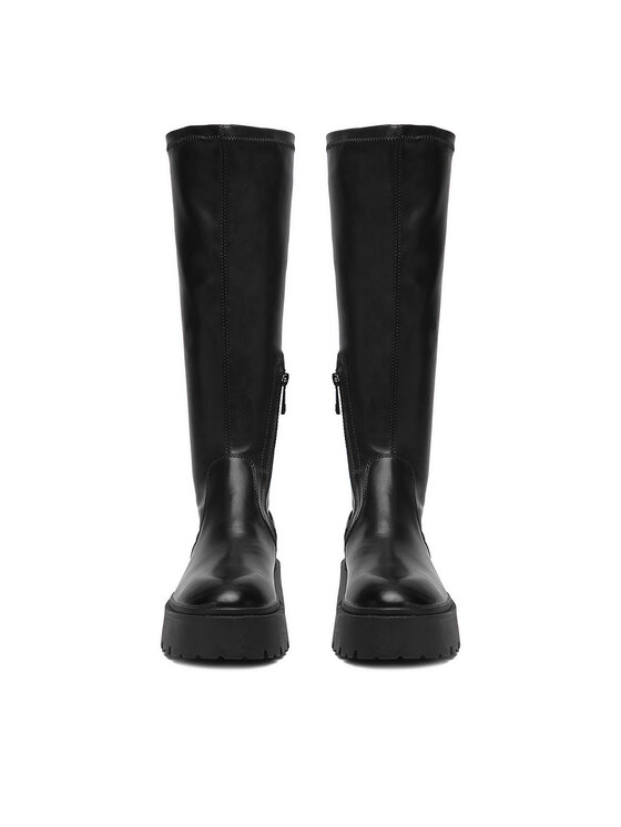 DeeZee Čižmy DeeZee CEO-HY8008S-5 Čierna