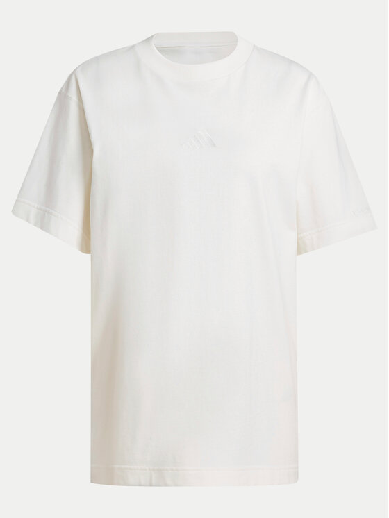 adidas adidas Marškinėliai ALL SZN IY6784 Balta Loose Fit