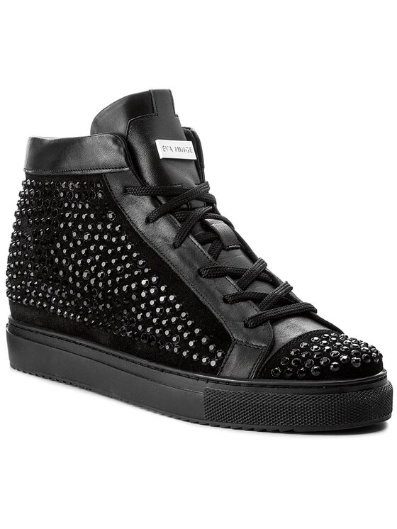 Eva Minge Sneakersy Eva Minge Elmira 2G 17BD1372196EF Czarny
