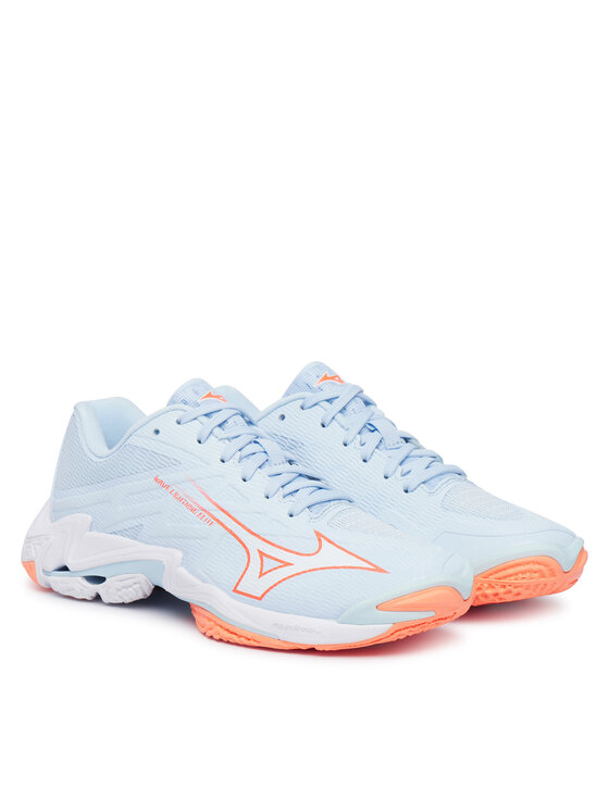 Mizuno Buty halowe Mizuno Wave Lightning Elite V1GC2600 Niebieski jasny
