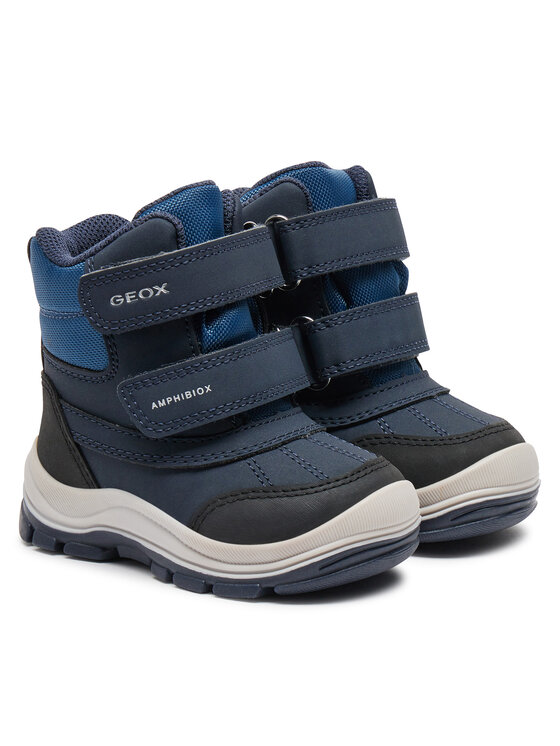 Geox Čizme za snijeg Geox B Flanfil Boy B Abx B463VA 050FU C4002 M Tamnoplava